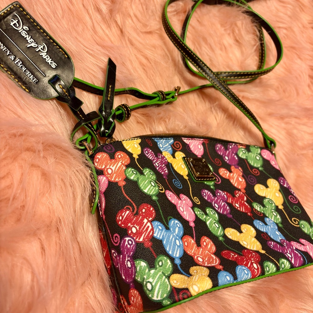 Dooney & Bourke ballons Mickey Mouse Crossbody Bag